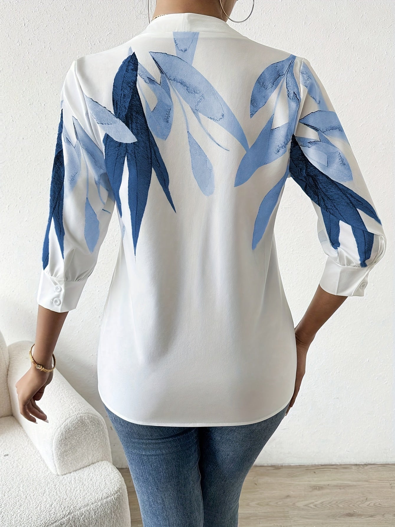 Blusa Geométrica Vibes - Elegância em Cada Detalhe