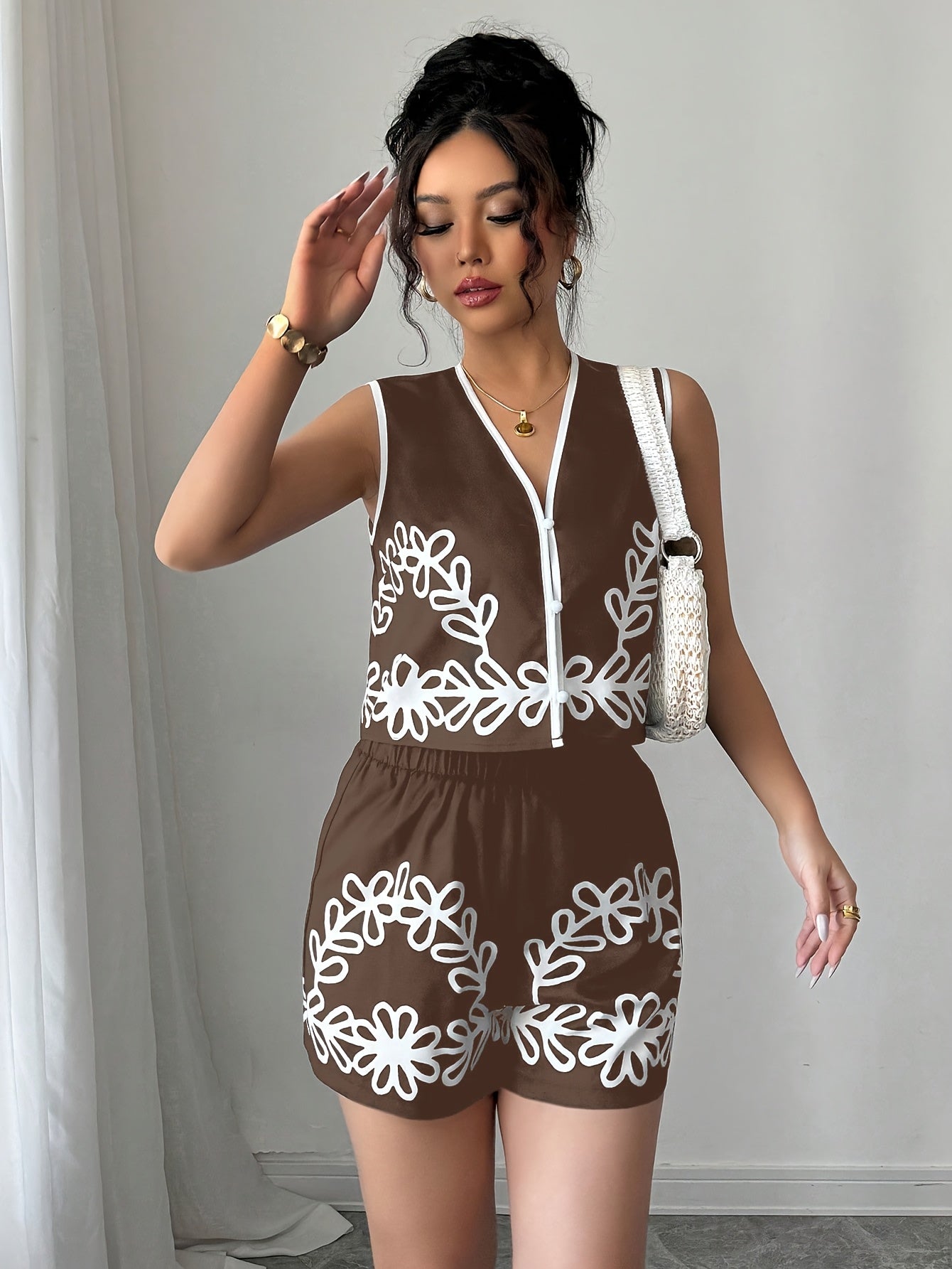 Conjunto Color Block Amara – Elegância Atempora