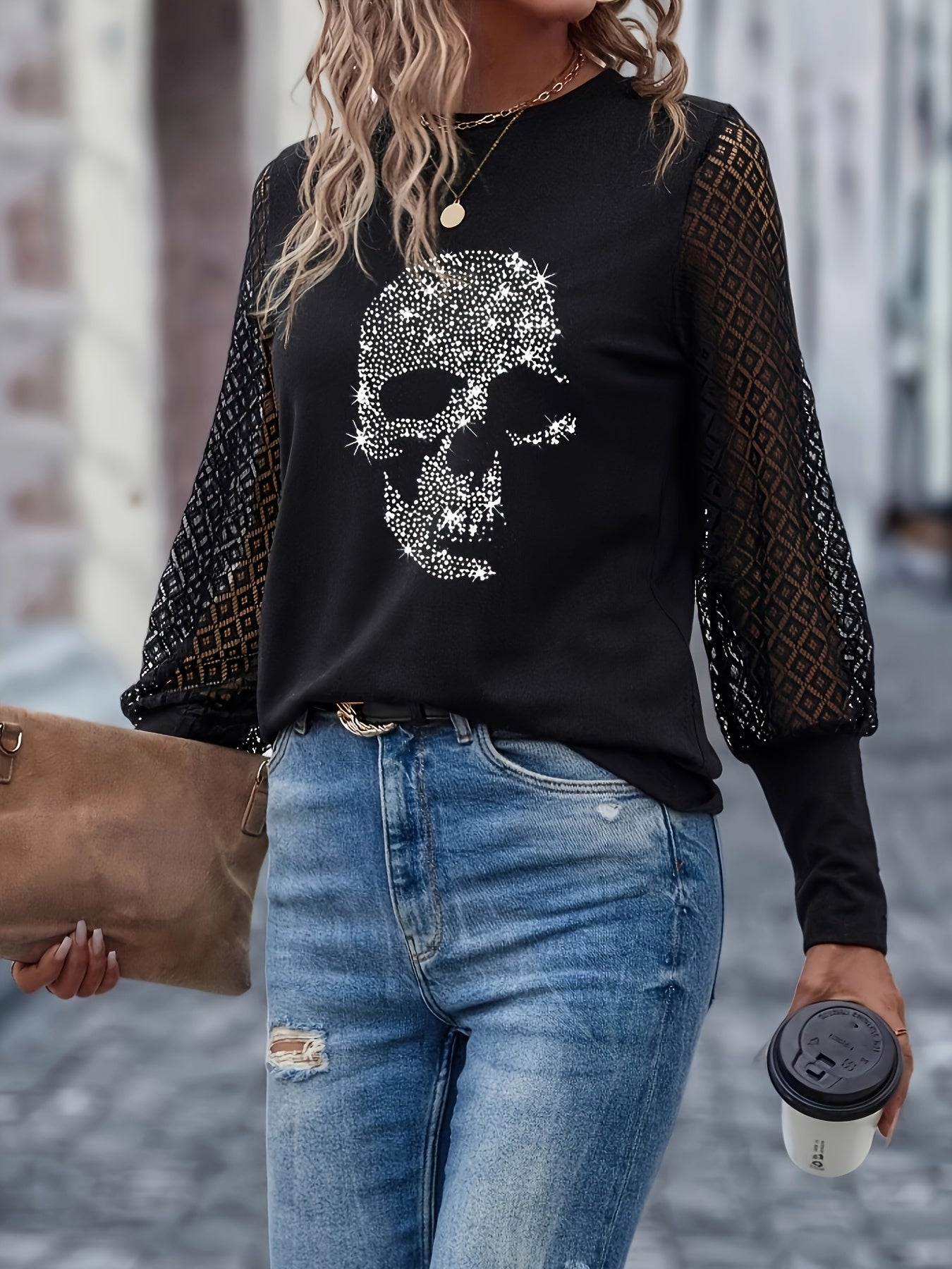 Blusa Aurellé Brilho Retrato