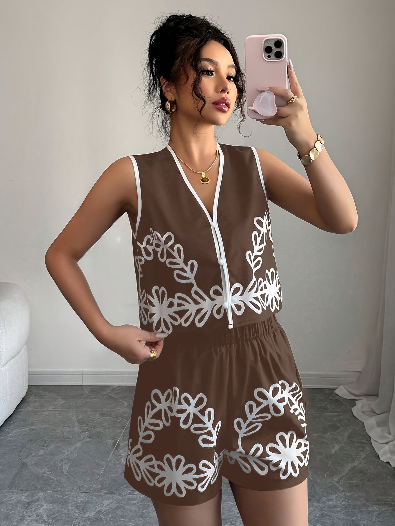 Conjunto Color Block Amara – Elegância Atempora