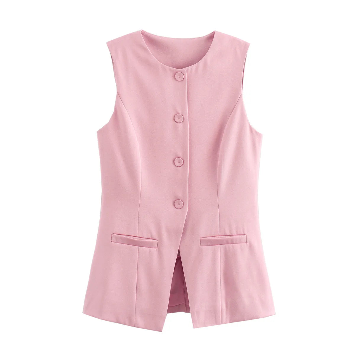 🖤 Luna Street Vest – Colete Feminino Elegante & Versátil ✨