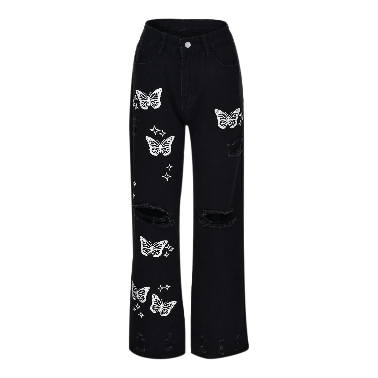 Calça Jeans Borboleta Éden
