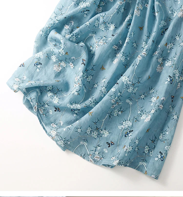 Vestido Vintage Bloom – Floral & Casual