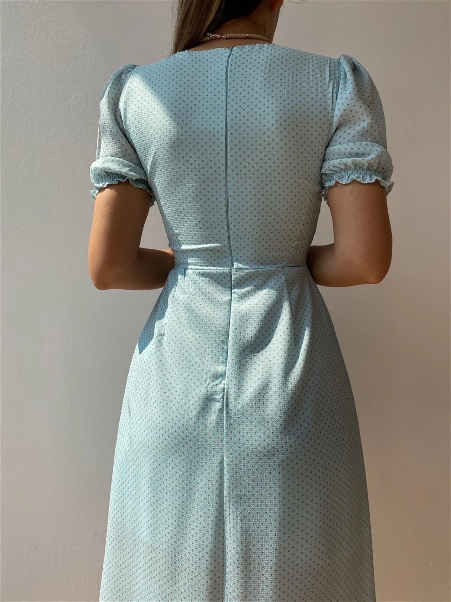 Vestido Puff Elegance – Casual & Feminino