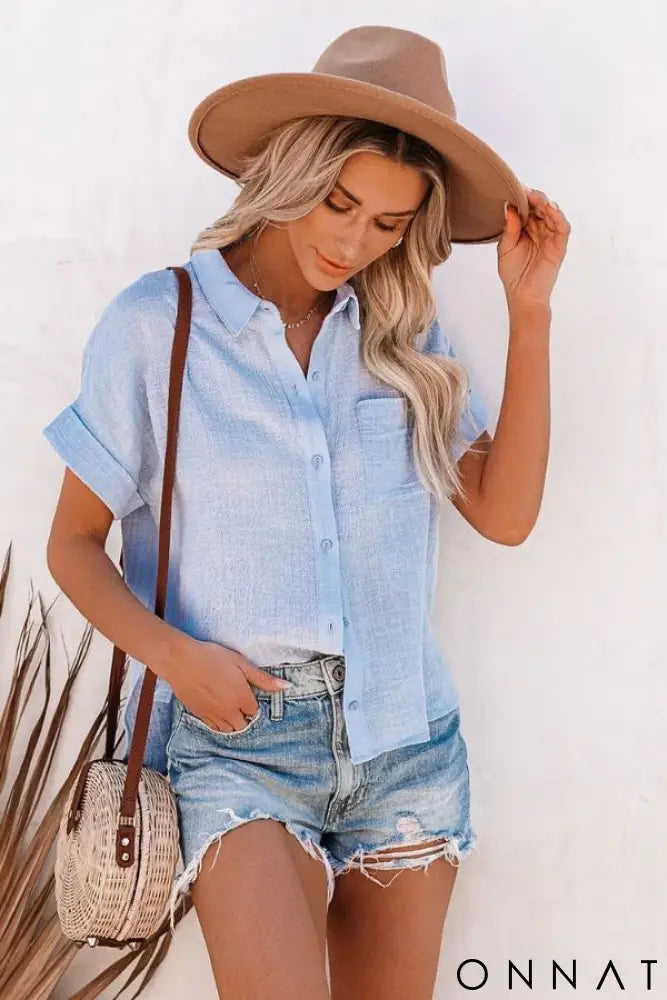 Camisa Oversized Linho Breeze Tops