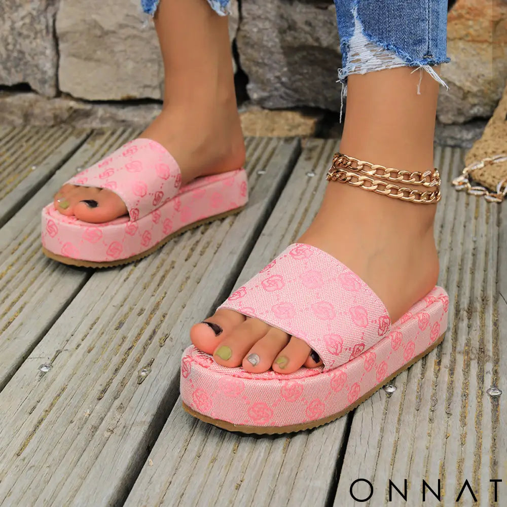 Sandália Plataforma Confort Luxe Sandálias