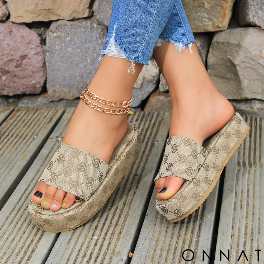 Sandália Plataforma Confort Luxe Sandálias