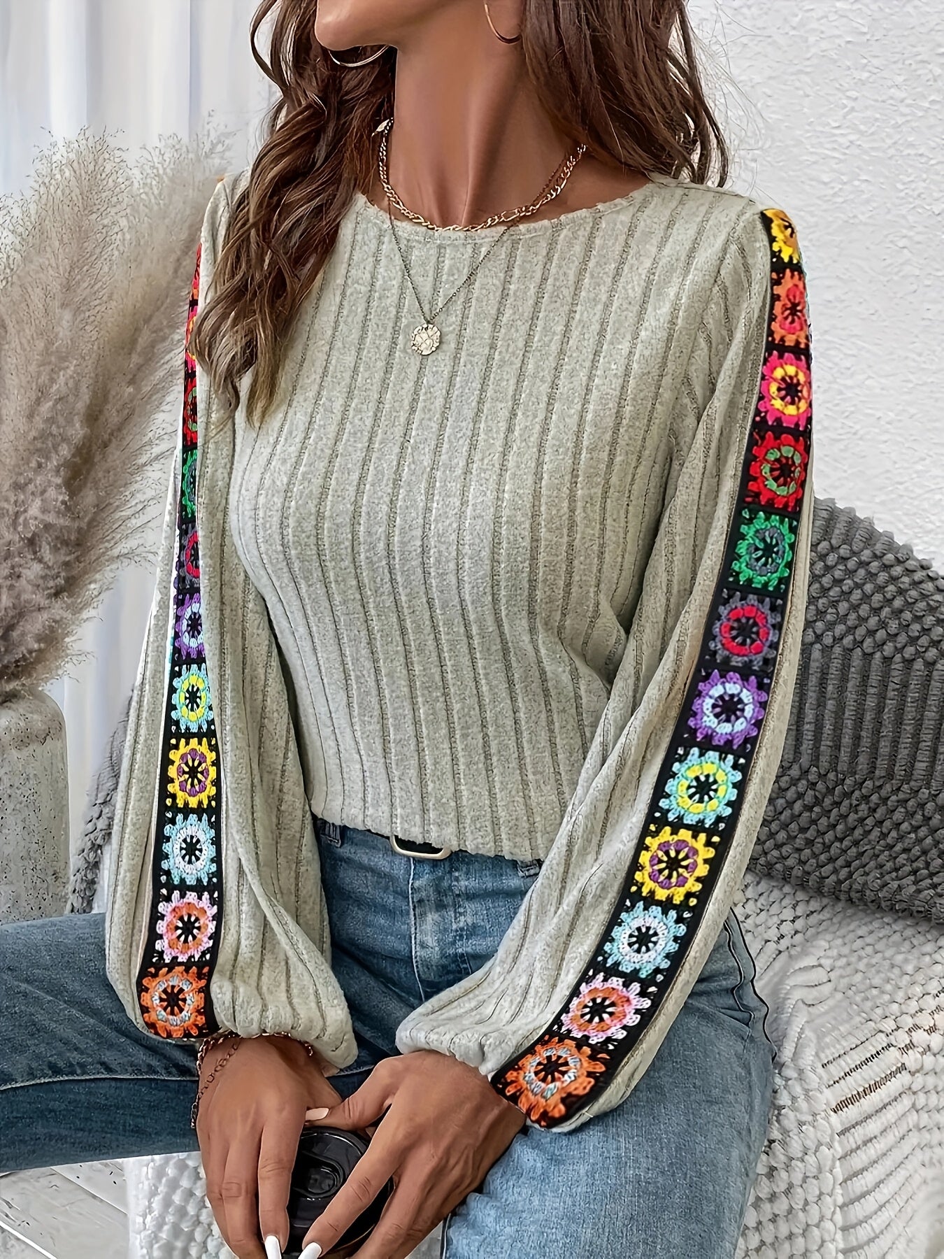 Blusa Bordada Serenelle