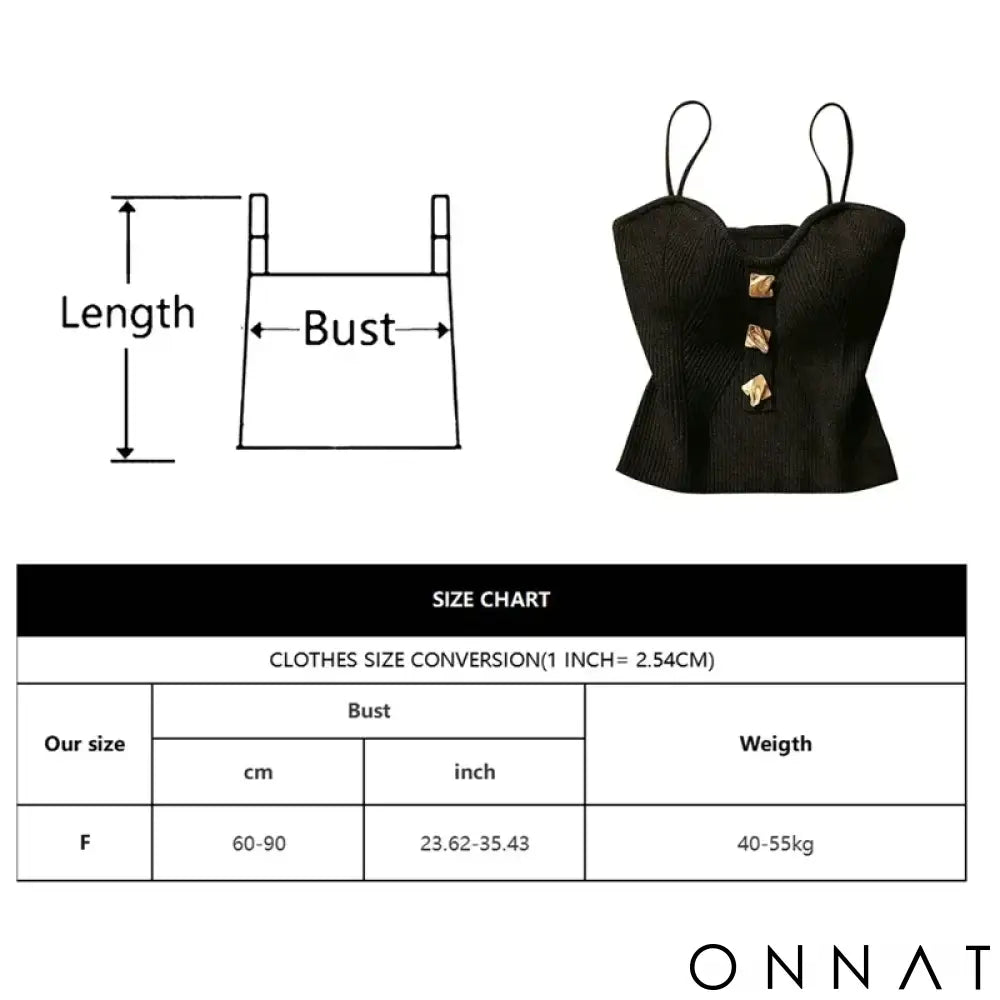 Summer Cross-Knit Suspender Women’S French Style Sexy Beauty Camisole Slim Fit Sleeveless T-Shirt No Chest Pad Short