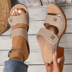 Sandália Plataforma Elegance – Conforto e Estilo com Salto Bloco