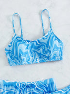 Biquíni Brasileiro 3 Peças Rayssa Estilo Conforto Colorido