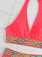 Biquíni Brasileiro Preto Kátia Com Amarração No Pescoço