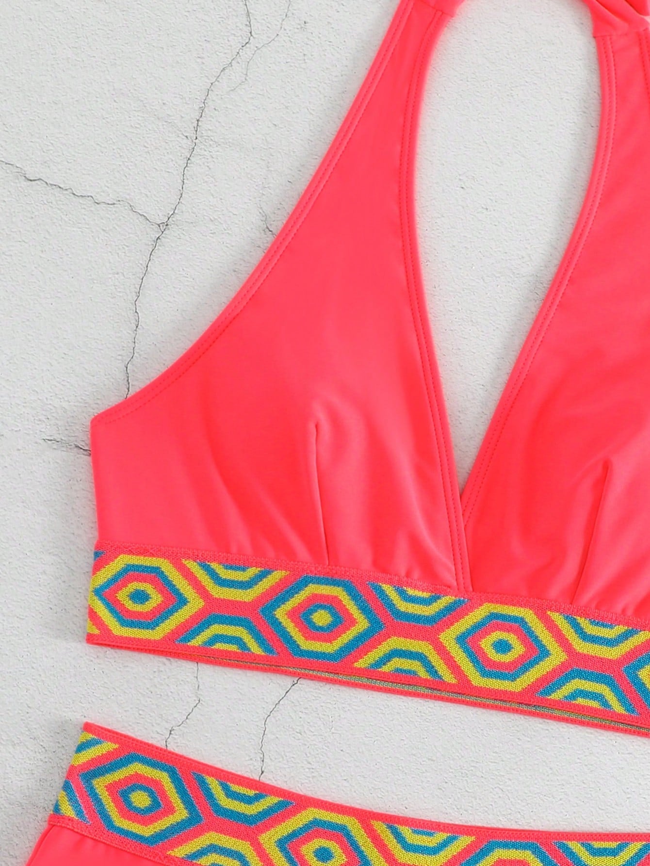 Biquíni Brasileiro Preto Kátia Com Amarração No Pescoço