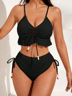 Biquíni Janaína com Babado e Amarração - Estilo e Conforto