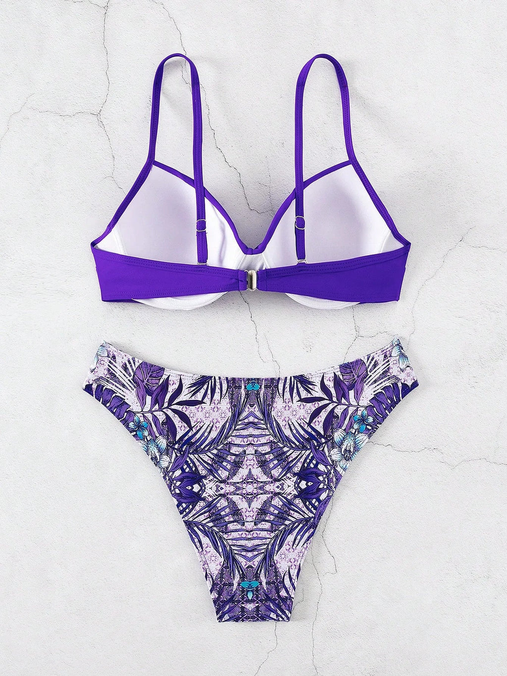 Biquíni Brasileiro Cruzado Safira com Alta Elasticidade e Design Exclusivo