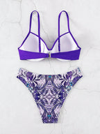 Biquíni Brasileiro Cruzado Safira com Alta Elasticidade e Design Exclusivo