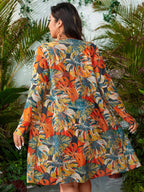 Conjunto Biquíni 3 Peças Plus Size com Quimono