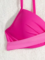 Biquíni Brasileiro Cruzado Valentina Azul - Conforto e Estilo