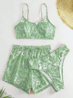 Biquíni Brasileiro 3 Peças Rayssa Estilo Conforto Colorido