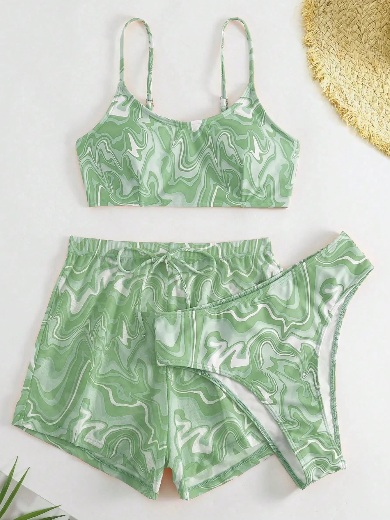 Biquíni Brasileiro 3 Peças Rayssa Estilo Conforto Colorido