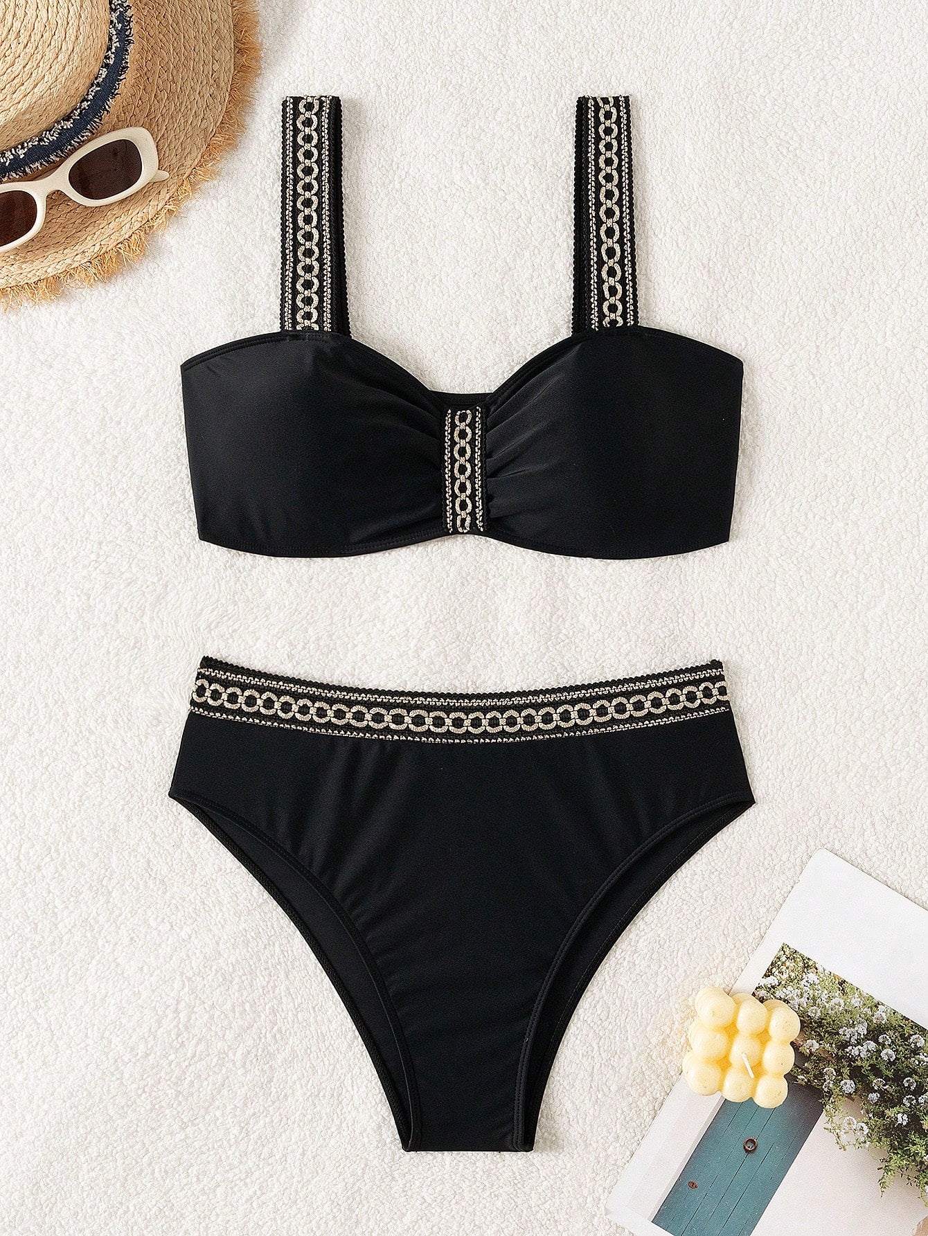 Biquíni Alça Grossa Colorida Anália - Estilo e Conforto