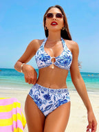 Biquíni Brasileiro Miranda com Design Exclusivo em Poliéster e Elastano