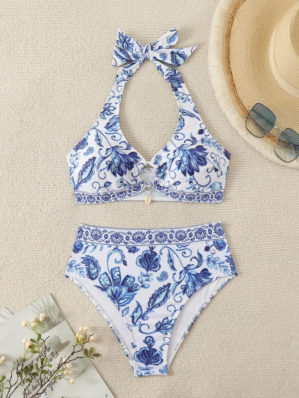 Biquíni Brasileiro Miranda com Design Exclusivo em Poliéster e Elastano