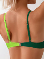 Biquíni Brasileiro Cruzado Valentina Azul - Conforto e Estilo