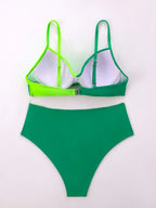 Biquíni Brasileiro Cruzado Valentina Azul - Conforto e Estilo