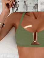 Biquíni Cintura Alta Marcela com Detalhes Elegantes