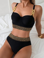 Biquíni Cinderela Luxo Brasileiro Com Design Exclusivo e Conforto