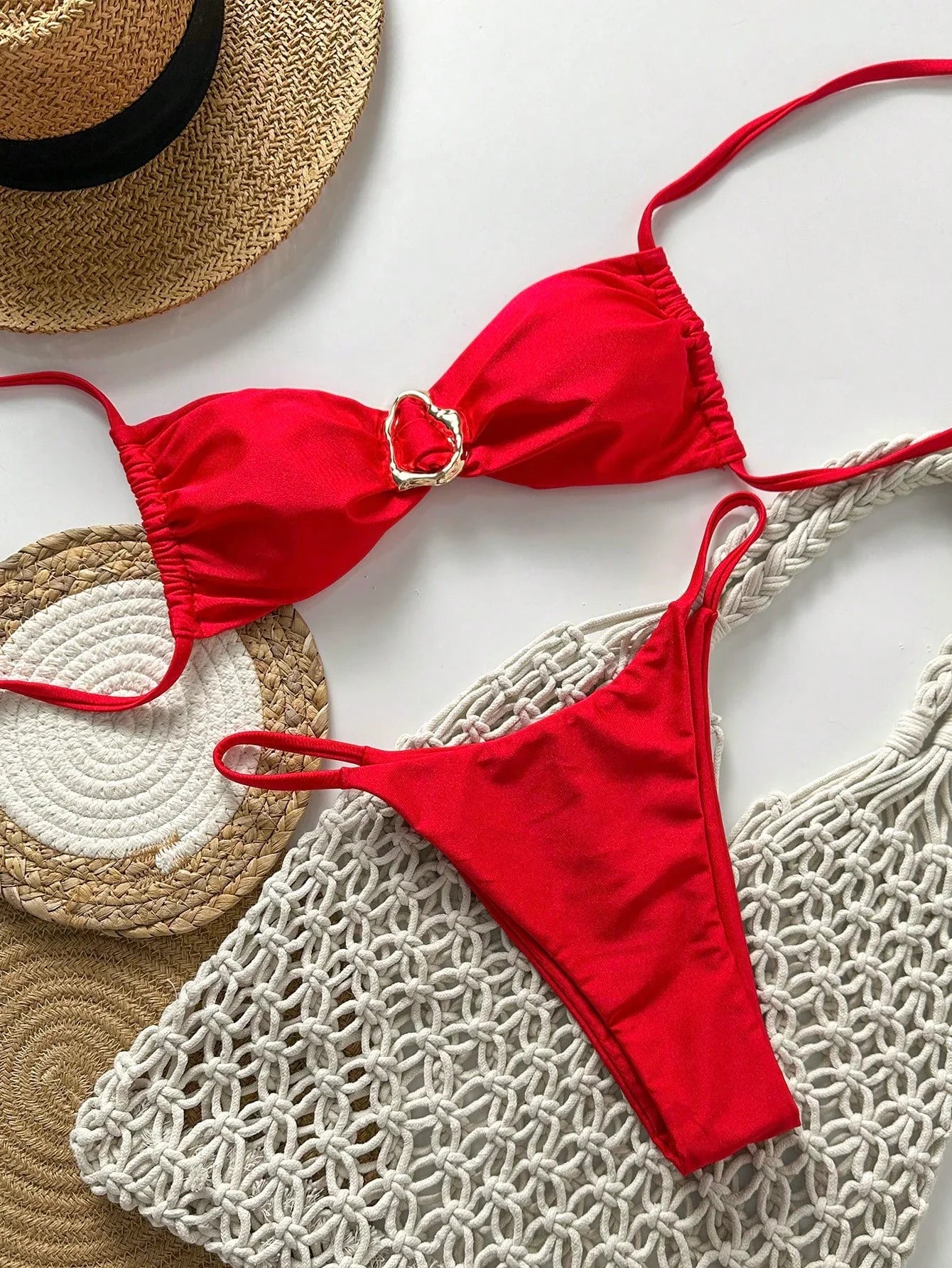 Biquíni Brasileiro Luxo Caroline Com Quimono e Bojo Removível