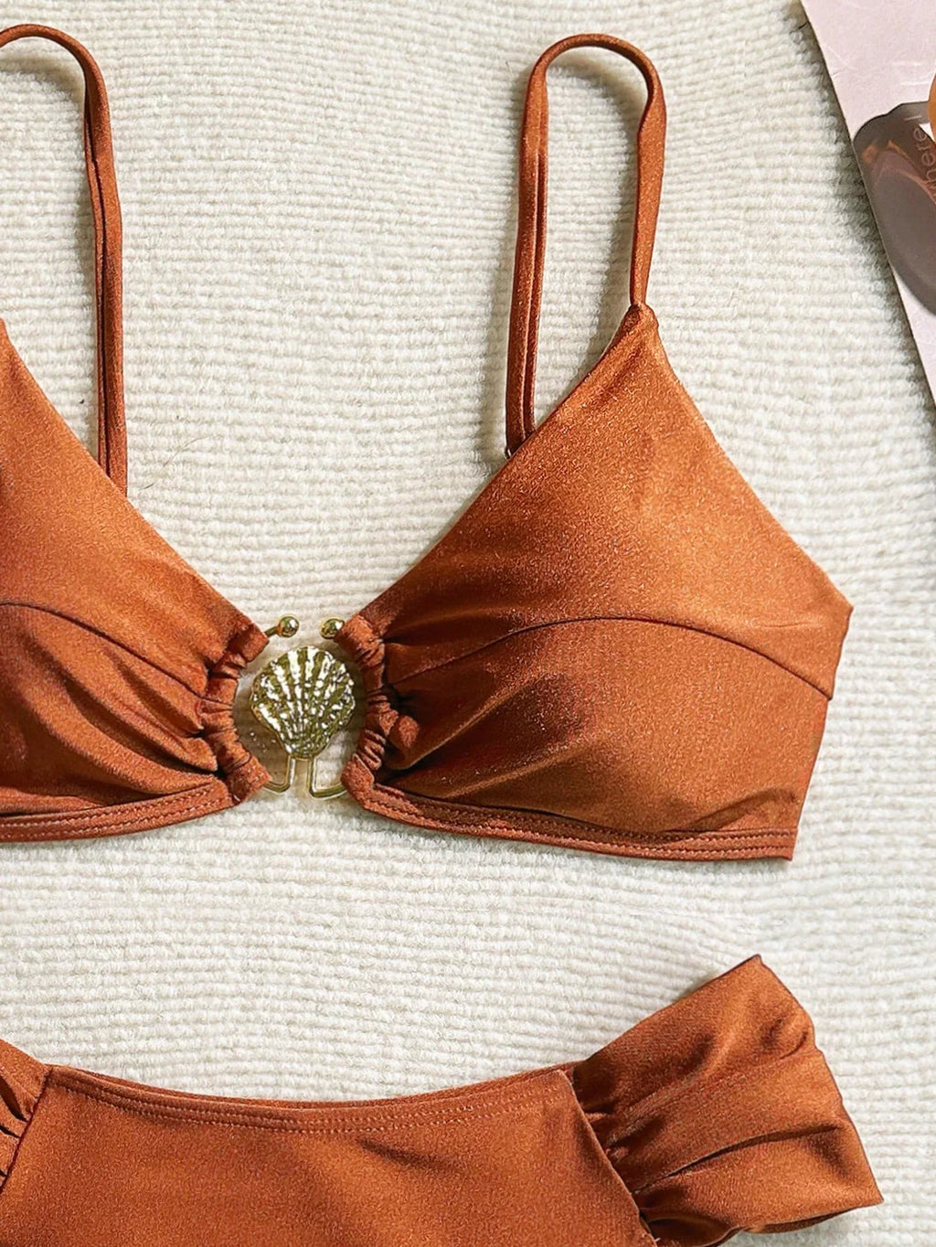 Biquíni Brasileiro Luxo Sarah Conjunto Sutiã e Calcinha Preto