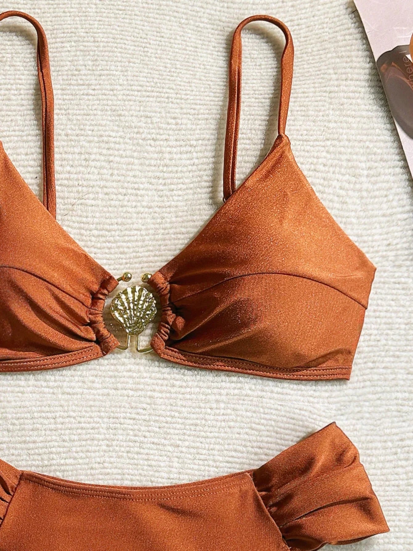 Biquíni Brasileiro Luxo Sarah Conjunto Sutiã e Calcinha Preto