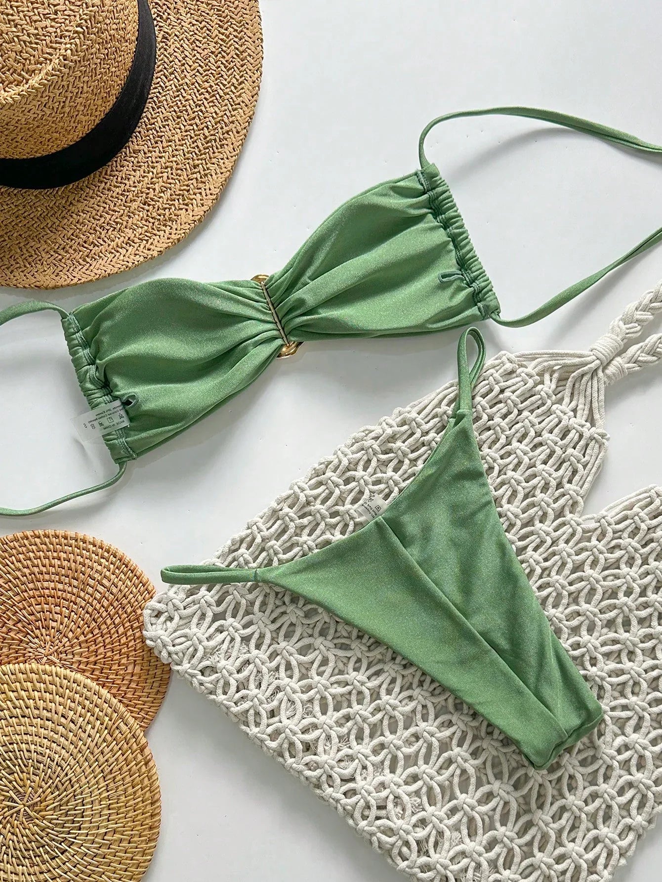 Biquíni Brasileiro Luxo Caroline Com Quimono e Bojo Removível