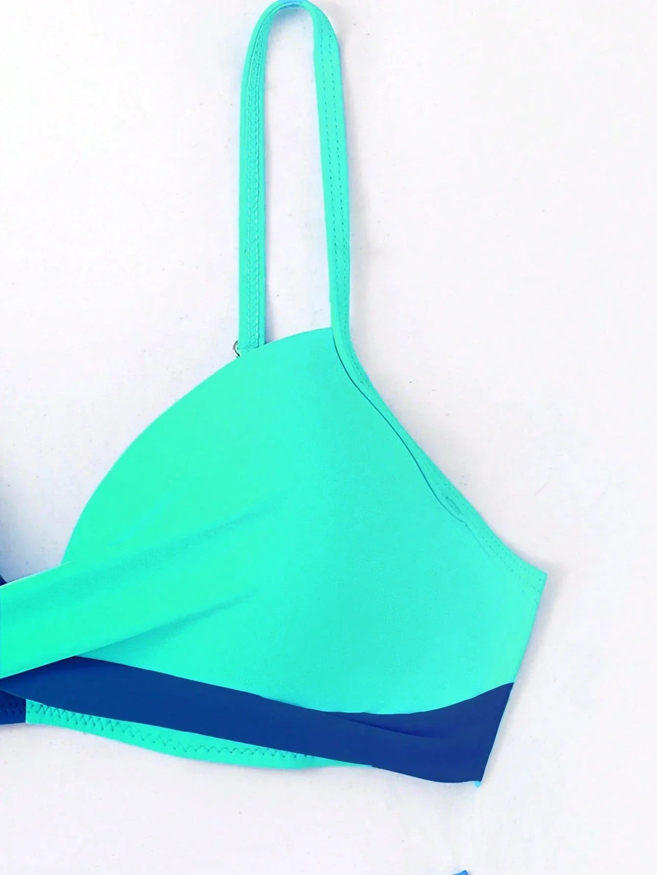 Biquíni Brasileiro Cruzado Valentina Azul - Conforto e Estilo