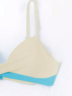 Biquíni Brasileiro Cruzado Valentina Azul - Conforto e Estilo