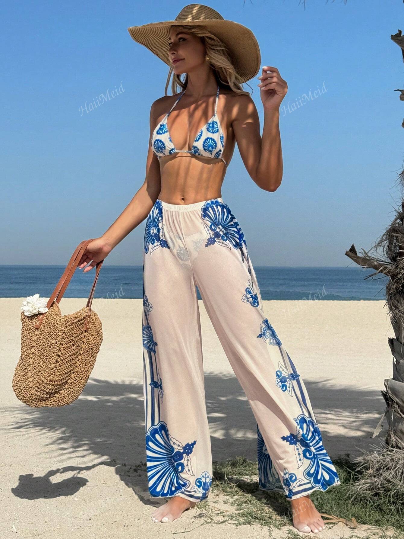 Biquíni Brasileiro 3 Peças Vânia - Estilo e Conforto em Poliéster