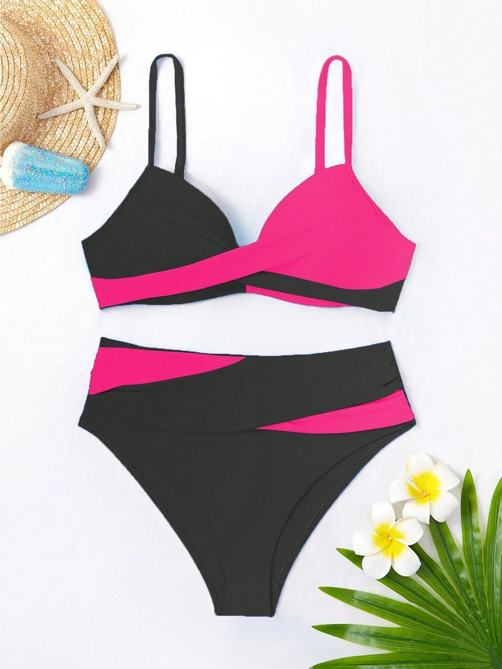 Biquíni Brasileiro Cruzado Valentina Azul - Conforto e Estilo