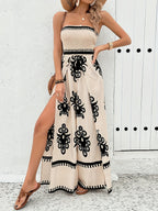 Vestido Floral Tomara Que Caia - Longo Casual para Mulheres