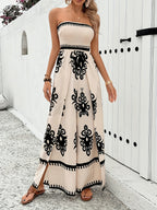 Vestido Floral Tomara Que Caia - Longo Casual para Mulheres