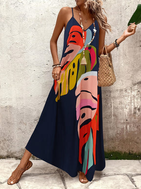 Vestido Spaghetti Prints - Leveza e Elegância para o Verão