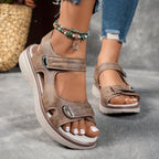 Sandália Plataforma Serena Soft Confortável e Elegante com Design Moderno