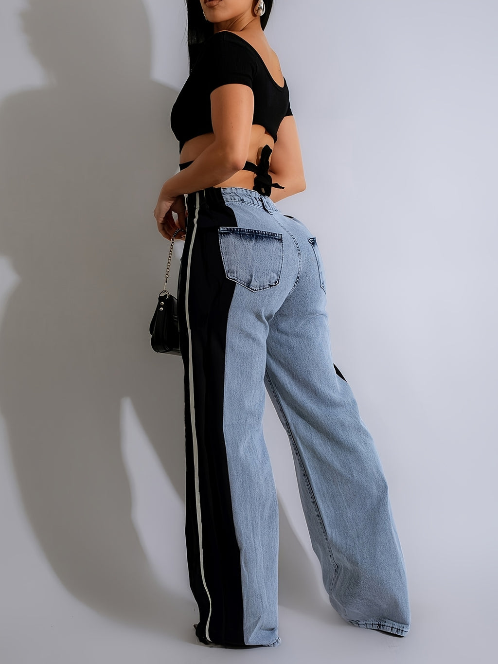 Calça Feminina Alfaiataria Onnat em Patchwork Moderno com Conforto e Estilo