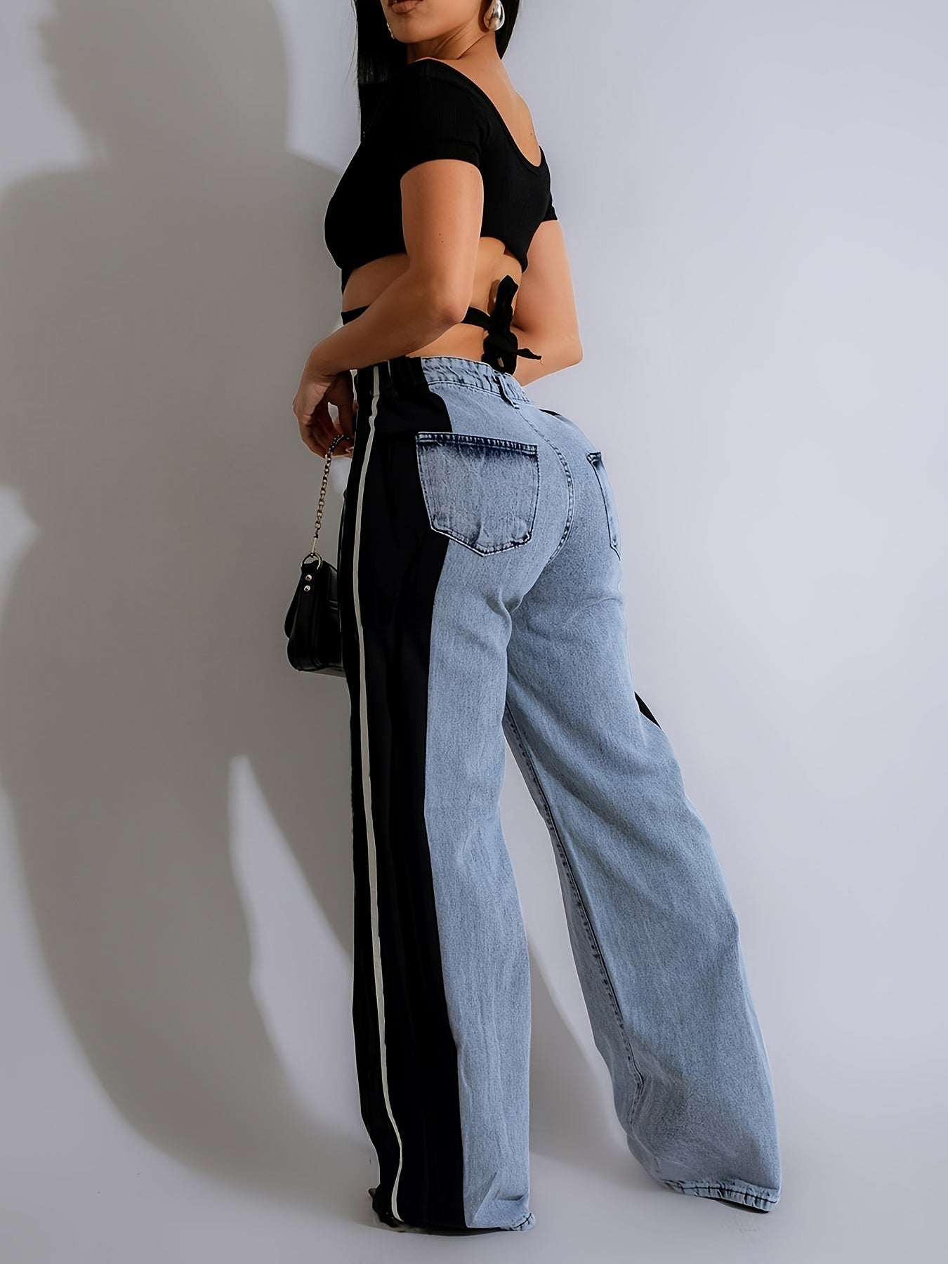 Calça Feminina Alfaiataria Onnat em Patchwork Moderno com Conforto e Estilo