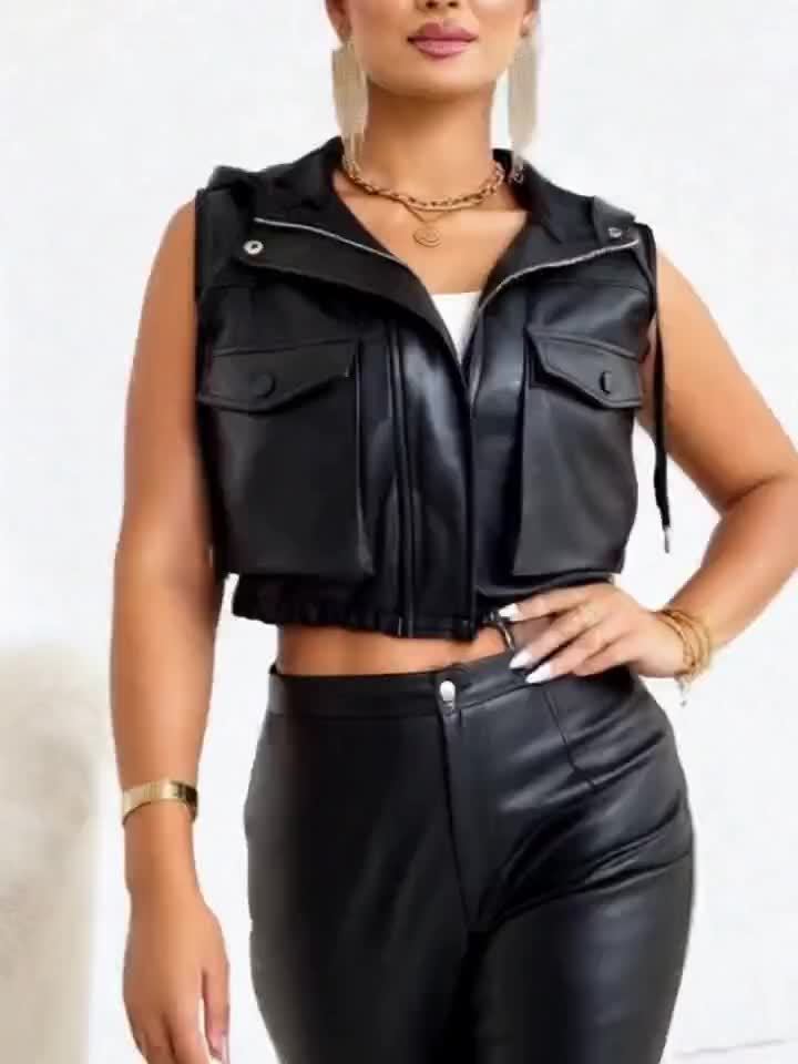 Colete NatCore – Urban com Zíper Frontal e Estilo Sofisticado