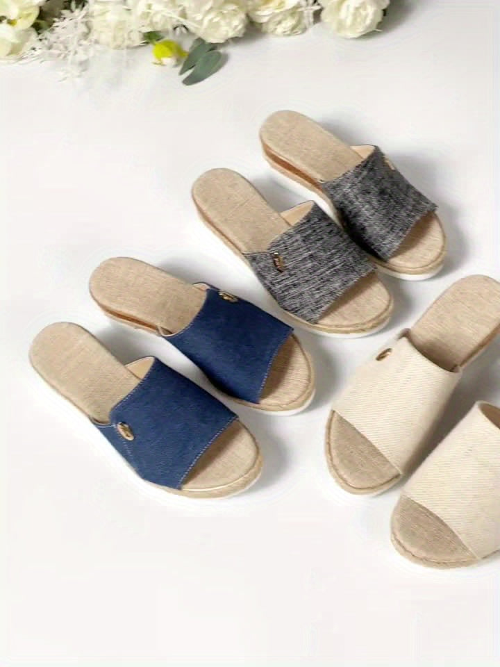 Sandálias Plataforma Confortáveis e Estilosas Luna - Design Moderno e Versátil