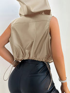 Colete NatCore – Urban com Zíper Frontal e Estilo Sofisticado