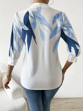 Blusa Geométrica Vibes - Elegância em Cada Detalhe