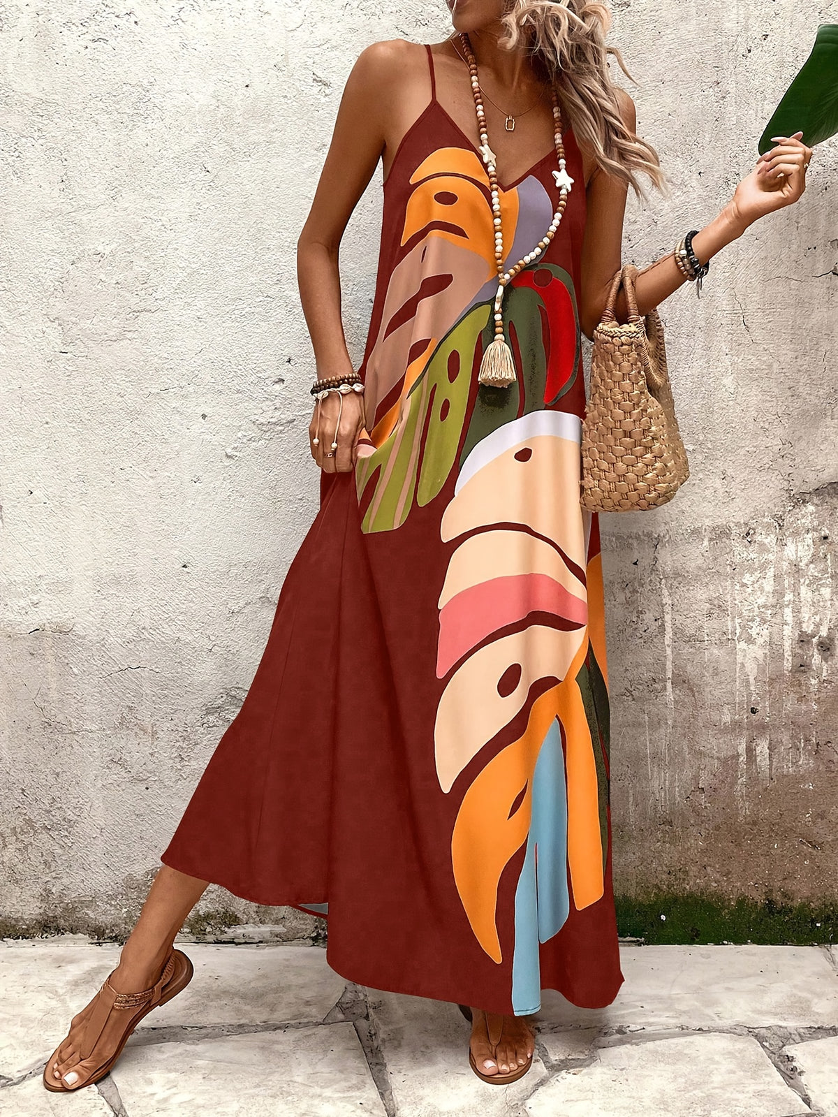 Vestido Spaghetti Prints - Leveza e Elegância para o Verão